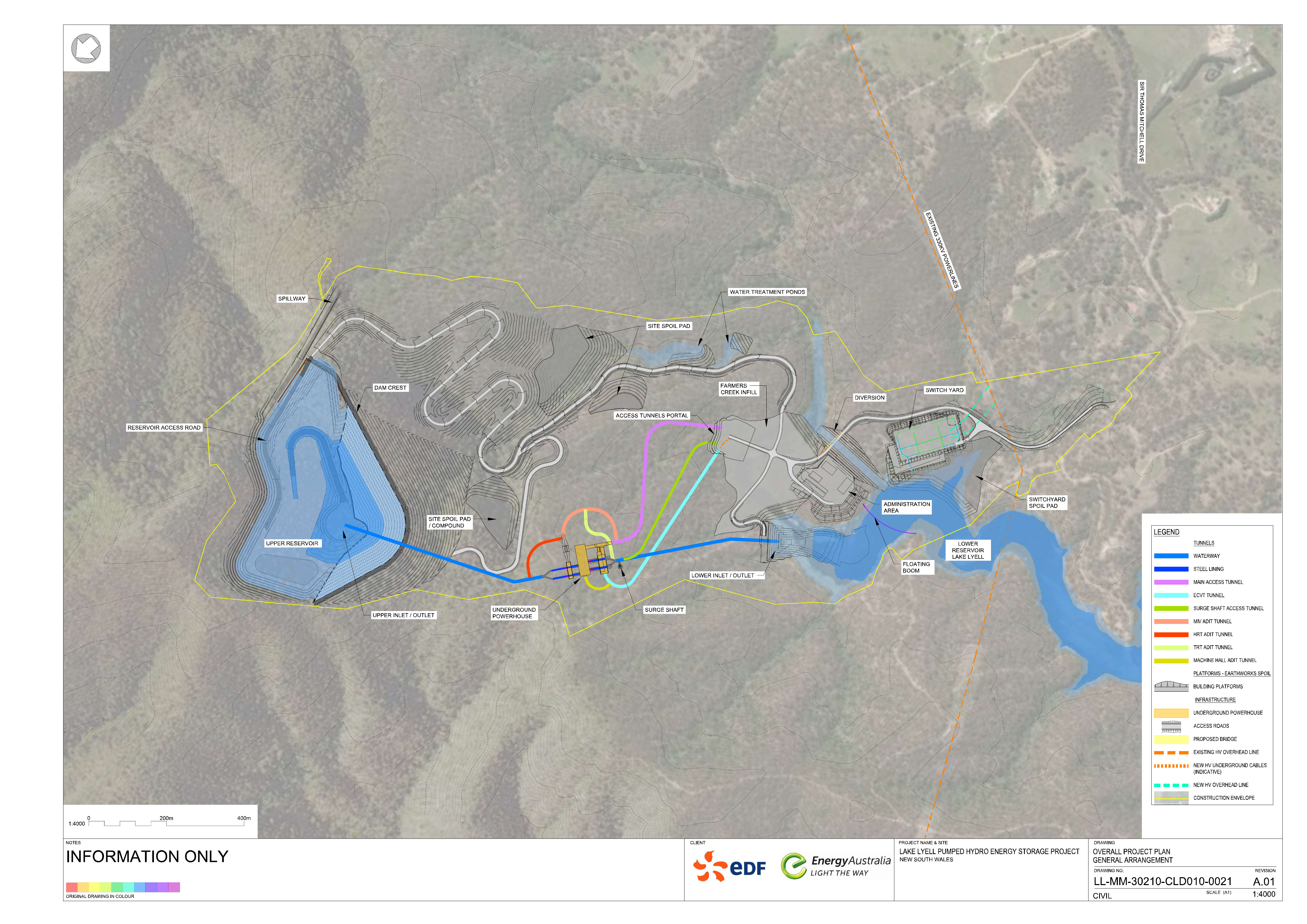 Lake Lyell Hydro Design