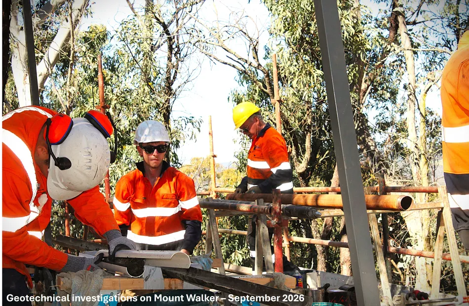 Geotechnical Investigations on Mount Walker